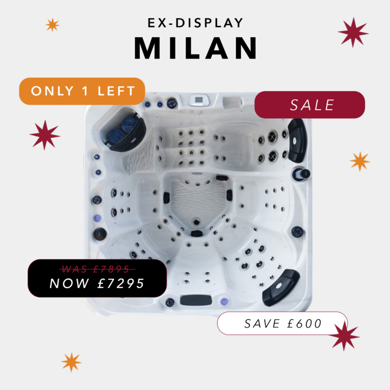 The New 6 Person Milan Hot Tub