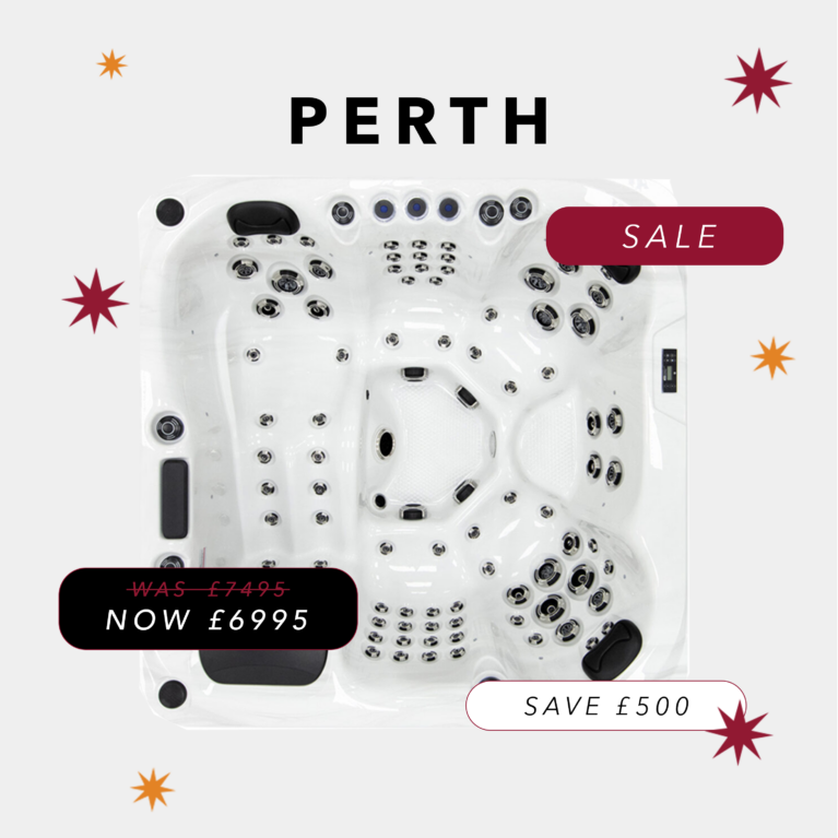 The New 6 Person Perth Hot Tub