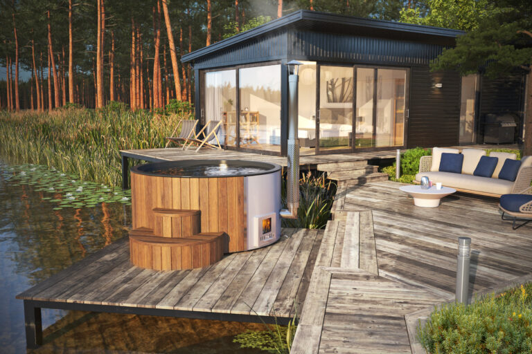 Arbour 200 Integrated Wood Fired Hot Tub