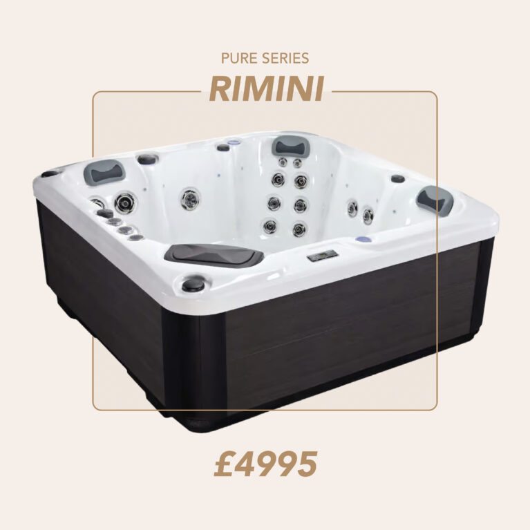 The New Rimini 7 Person Plug &amp; Play Hot Tub