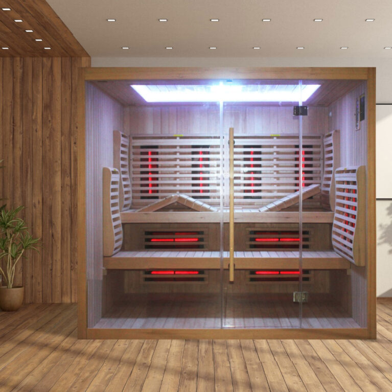 Insignia 2216 x 1624 x 2000mm Combined Sauna with Bed