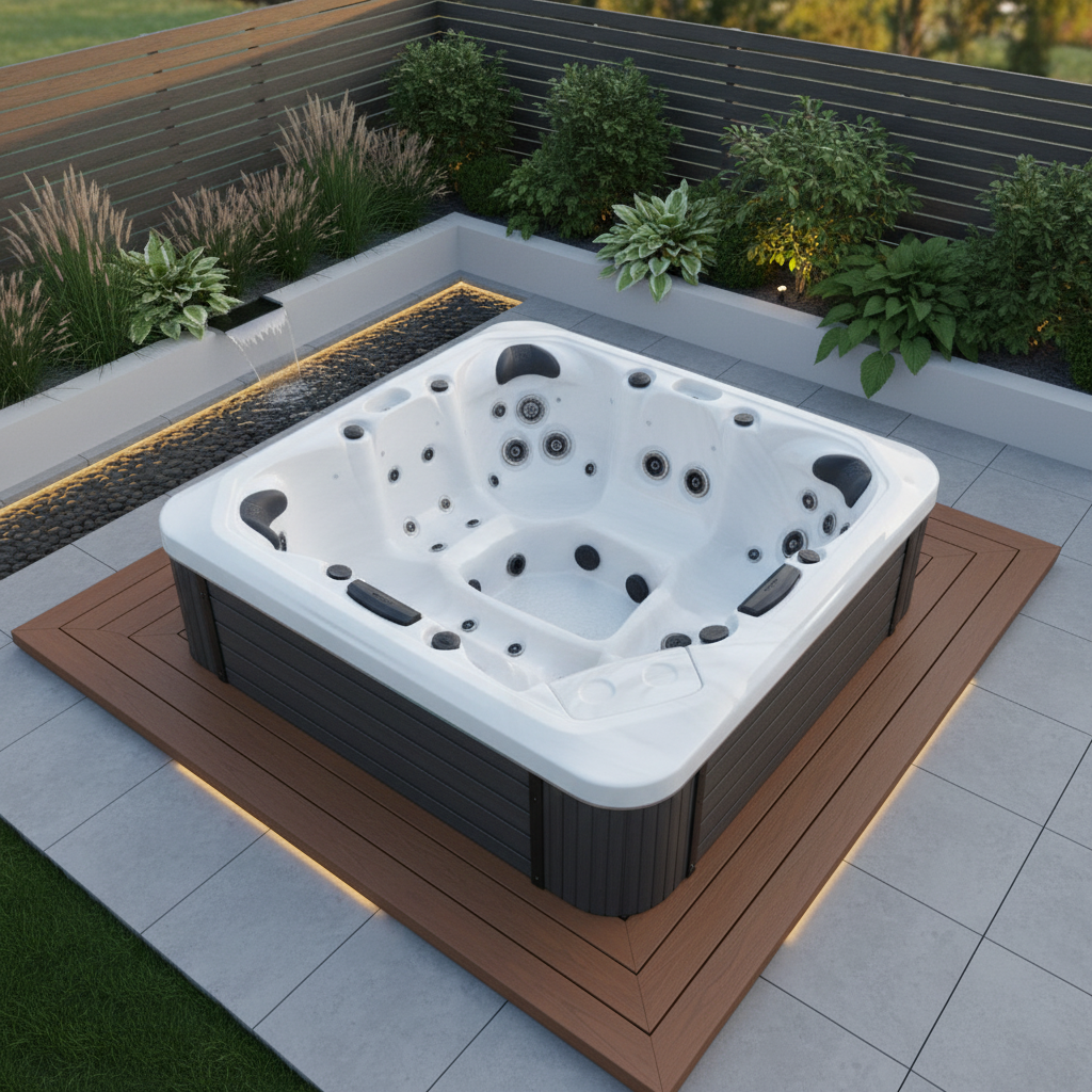The Kenya 5 Person Hot Tub - Better Living Outdoors