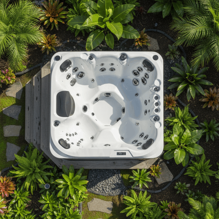 The Seville 7 Person Hot Tub