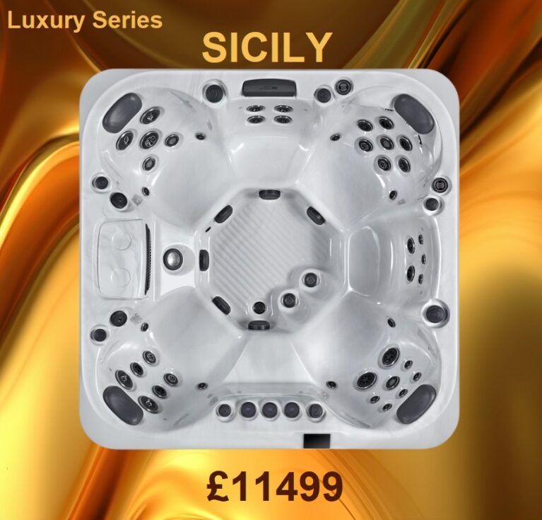 The Sicily 7 Person Hot Tub
