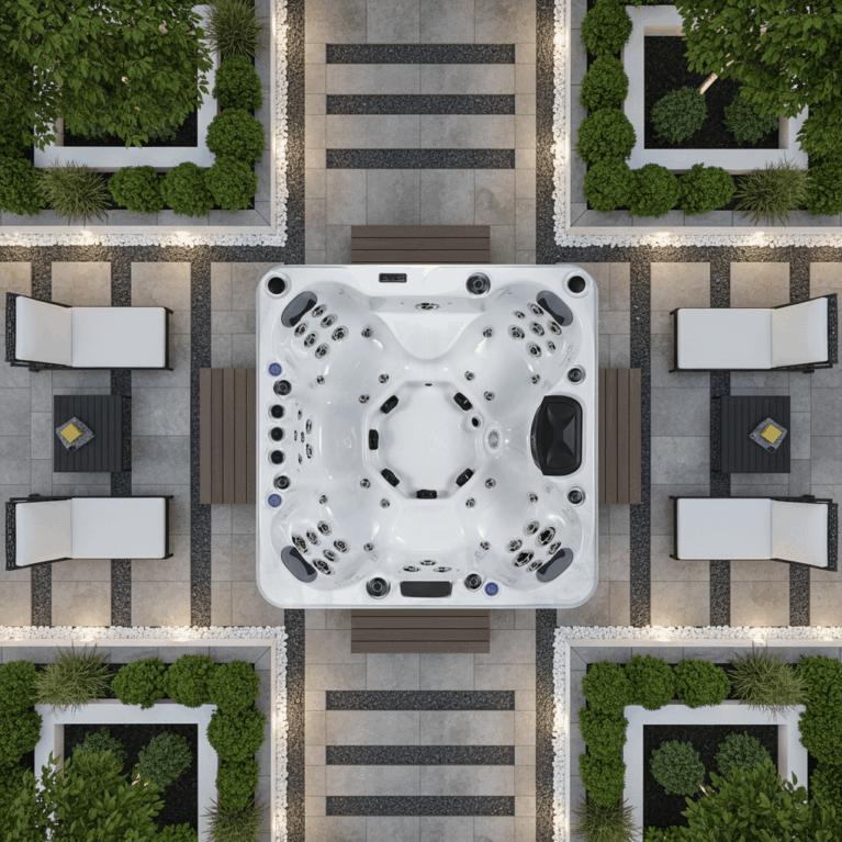 The New Supreme 7 Person Hot Tub