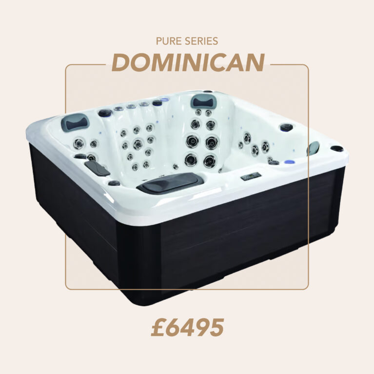 The New Dominican 6 Person Hot Tub