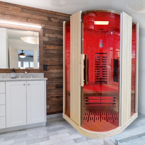 Insignia Infrared Indoor Quadrant Sauna 1000 x 1000 (KY003)
