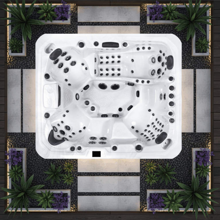 The Maximus 7 Person Hot Tub