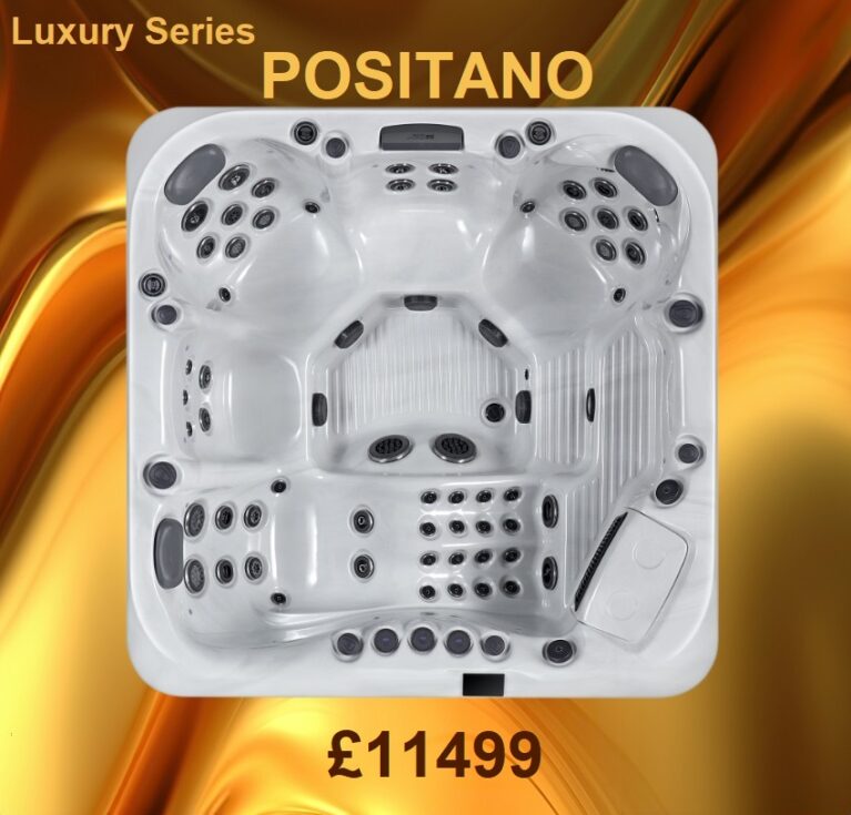 The New Positano 6 Person Hot Tub