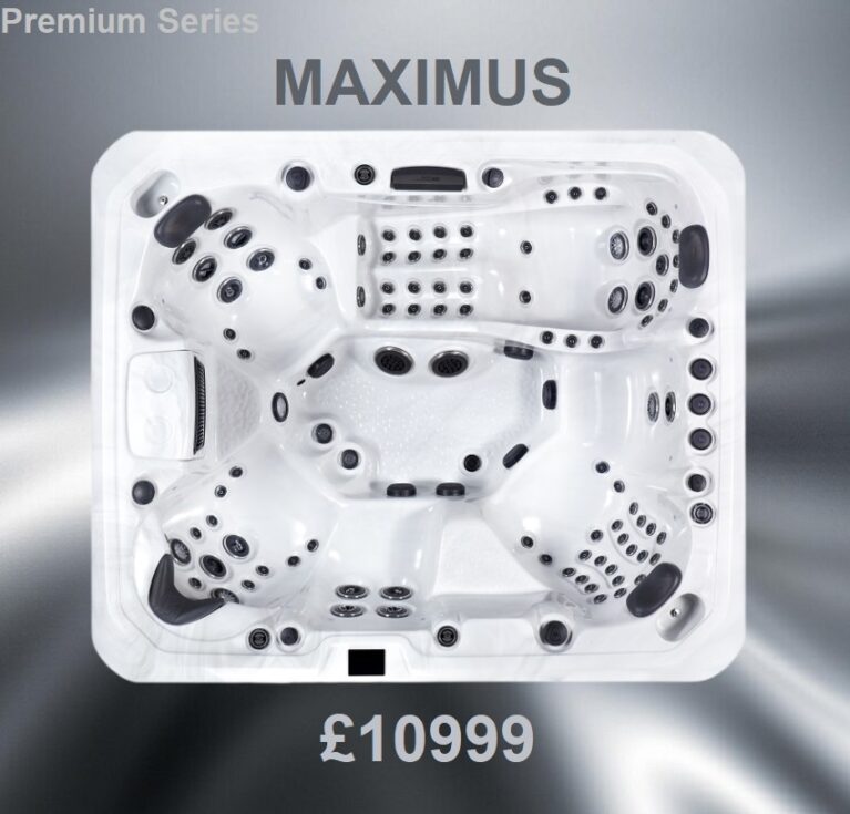 The Maximus 7 Person Hot Tub