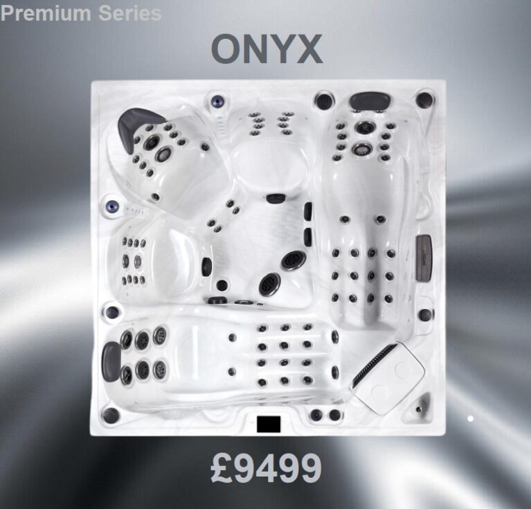 The Onyx 5 Person Hot Tub