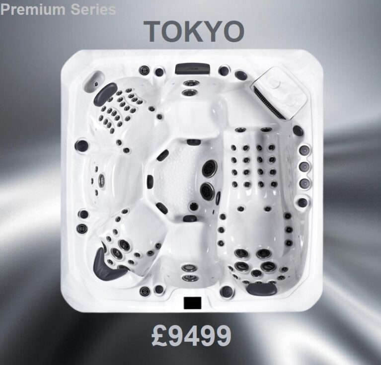 The Tokyo 6 Person Hot Tub