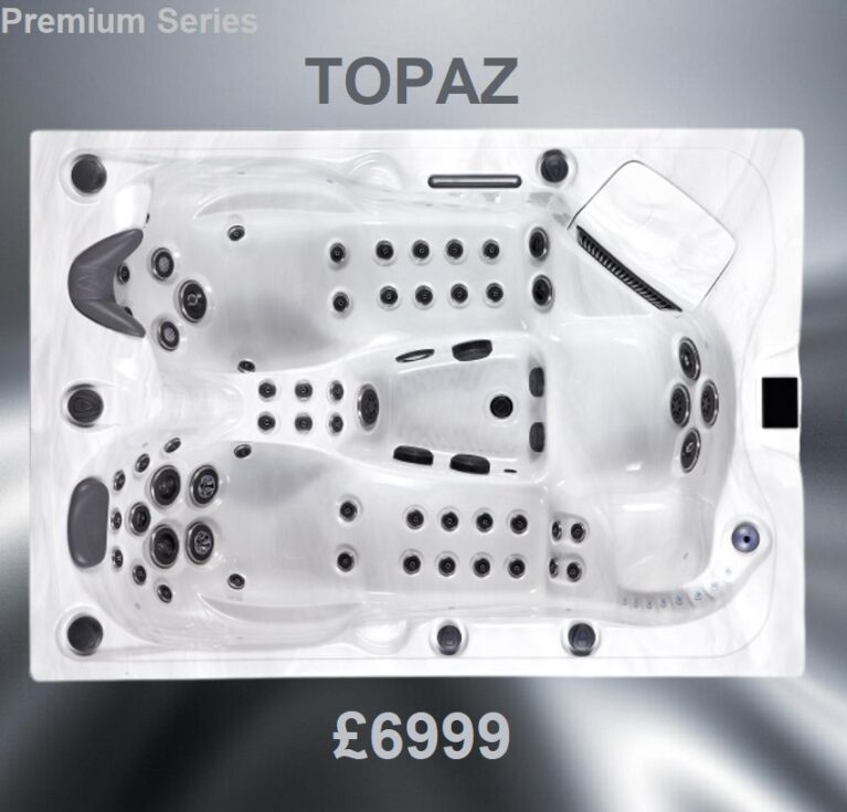 The Topaz 3 Person Hot Tub