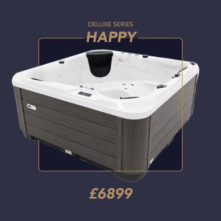 The Happy 5 Person Hot Tub