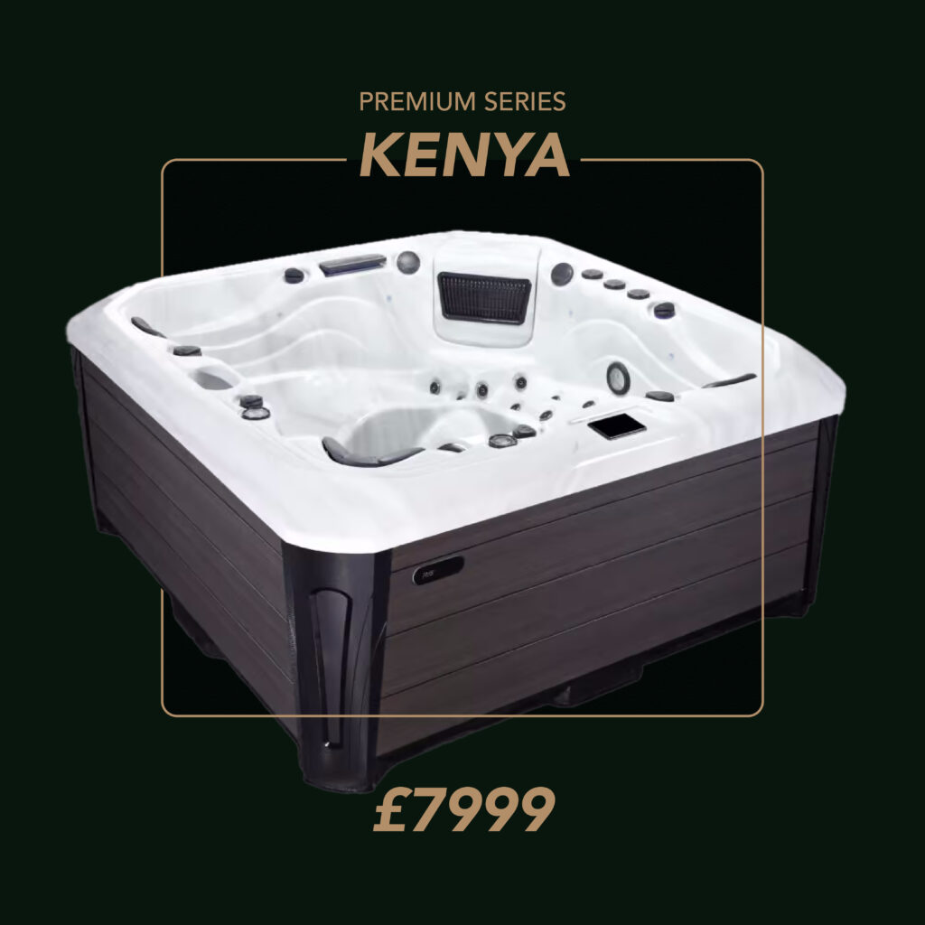 The Kenya 5 Person Hot Tub - Better Living Outdoors