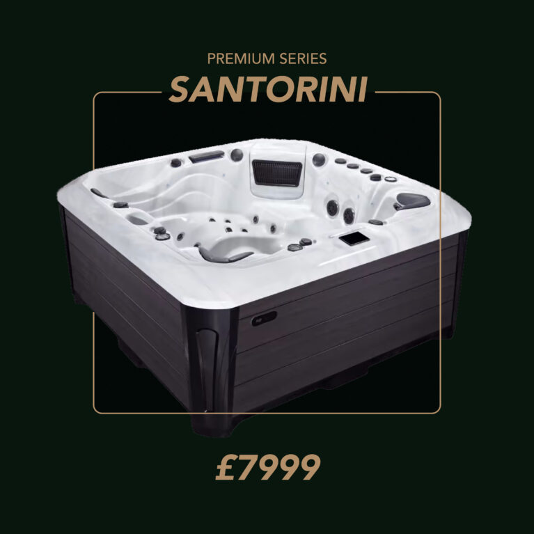 The Santorini 6 Person Hot Tub