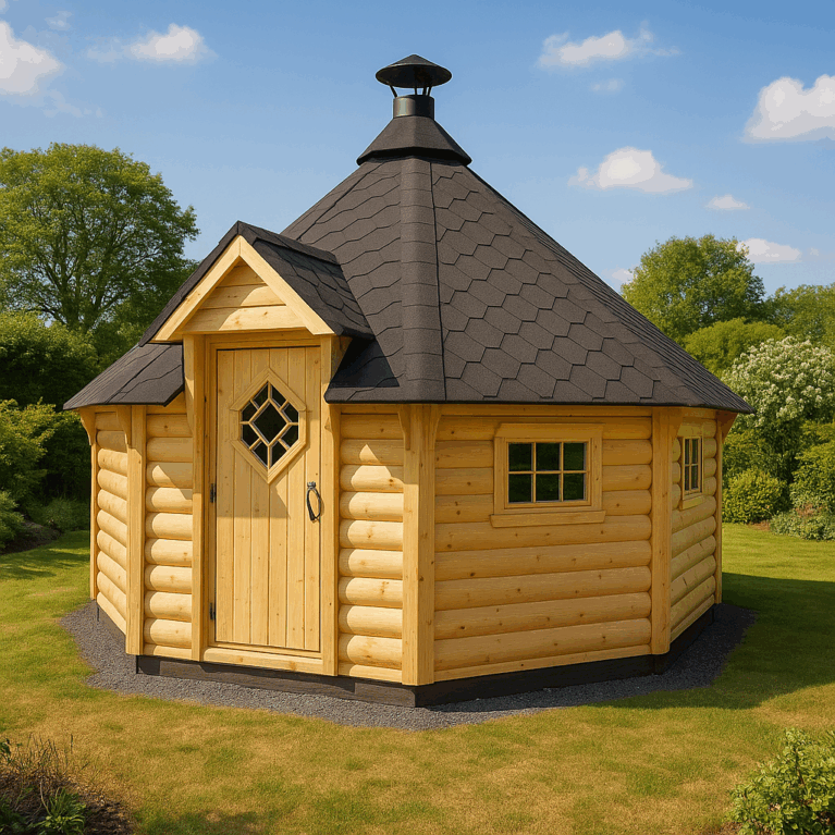 12sqm Embawood BBQ Hut