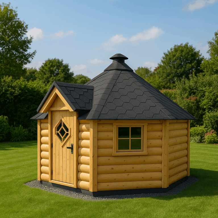 9sqm Embawood BBQ Hut