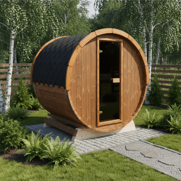 Embawood 160 Barrel Compact Sauna